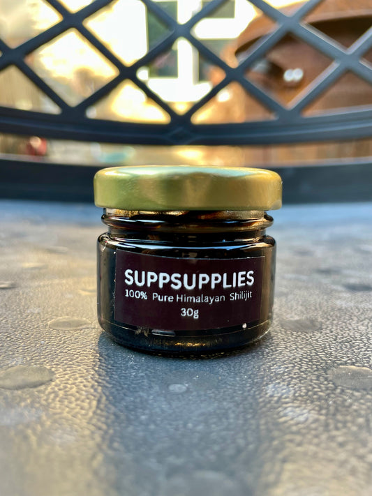 SuppSupplies Shilajit - 100% Pure Himalayan Health Supplement 30g